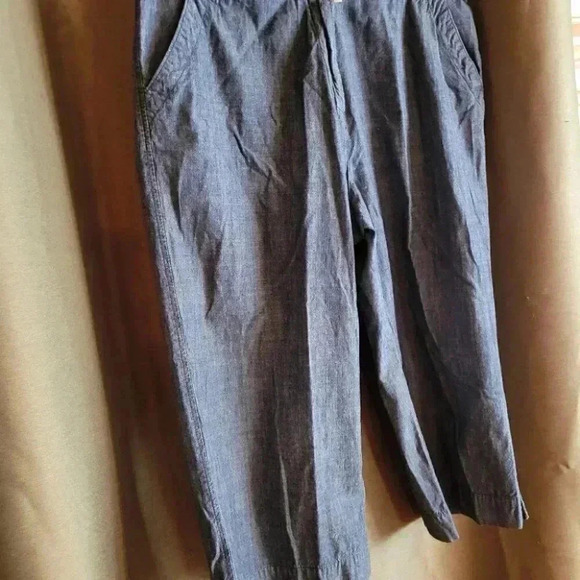Penmans 100%cotton light weight Blue Denim  Capri Shorts size 18 - Picture 7 of 7